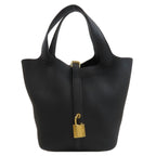 Hermes Picotin Lock PM Gold Handbag Taurillon Clemence