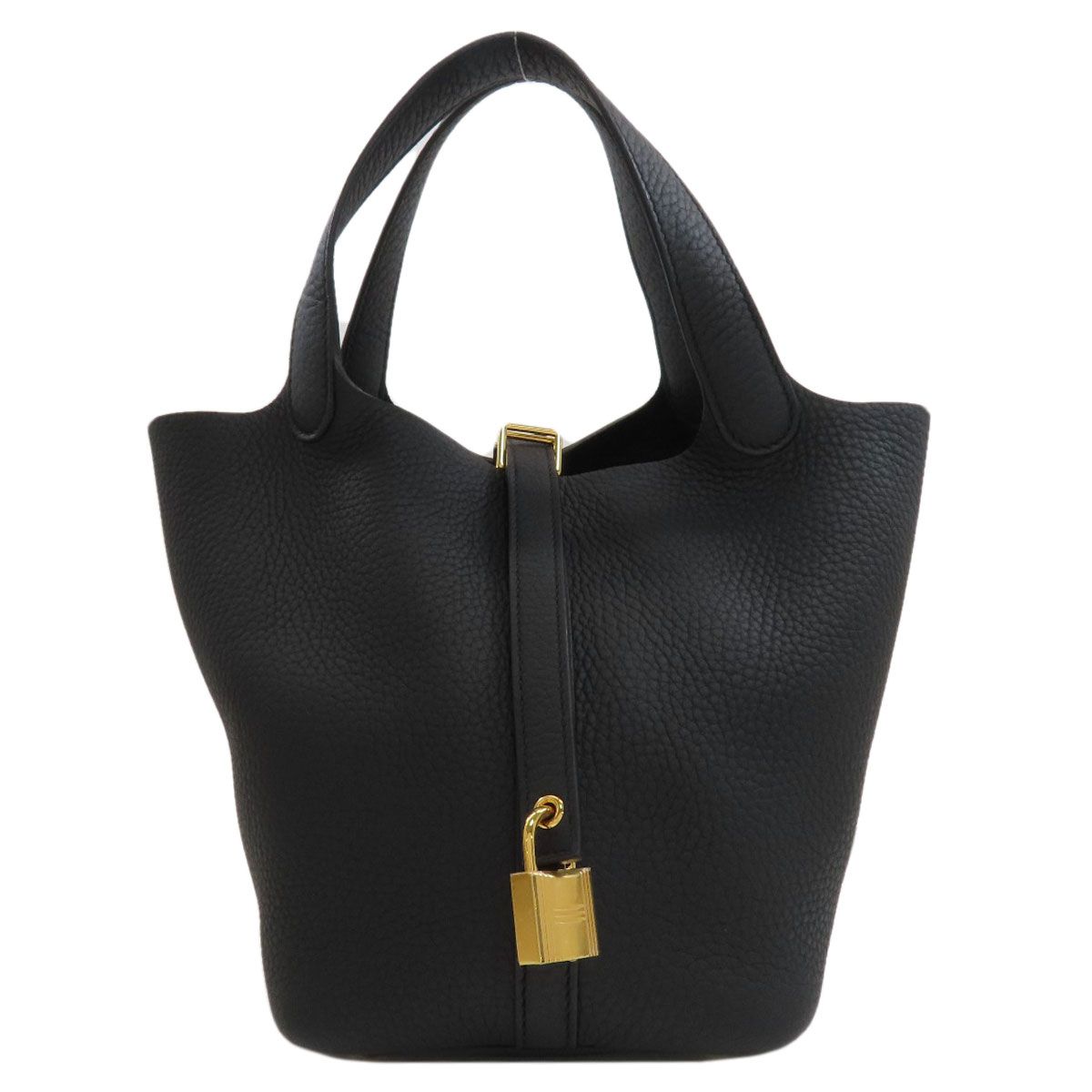Hermes Picotin Lock PM Gold Handbag Taurillon Clemence