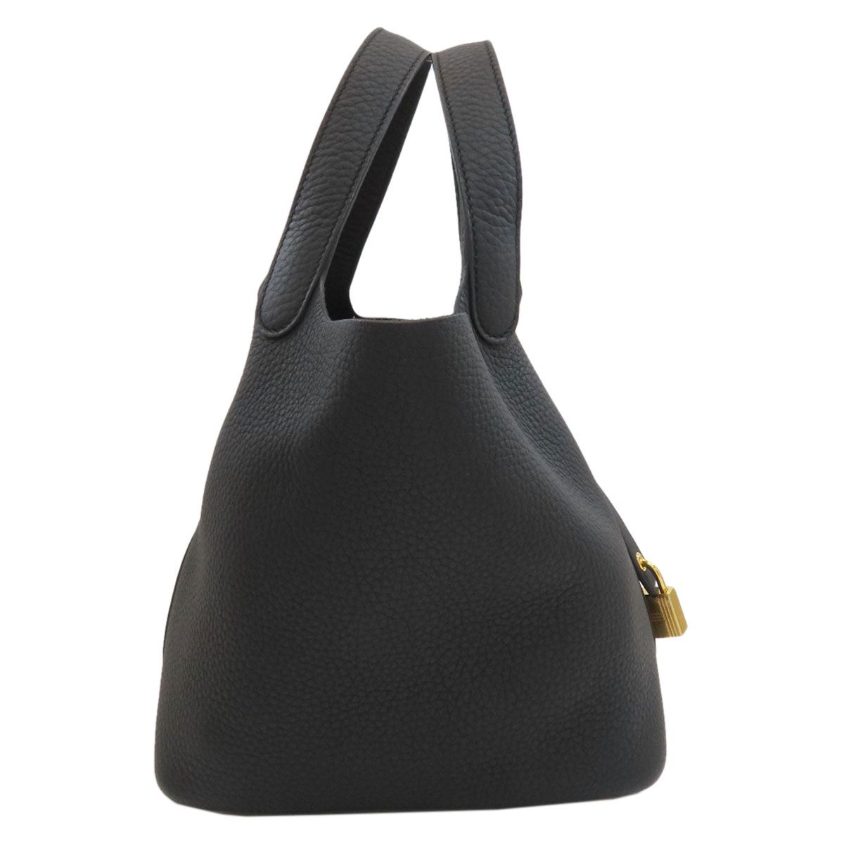 Hermes Picotin Lock PM Gold Handbag Taurillon Clemence — view 3