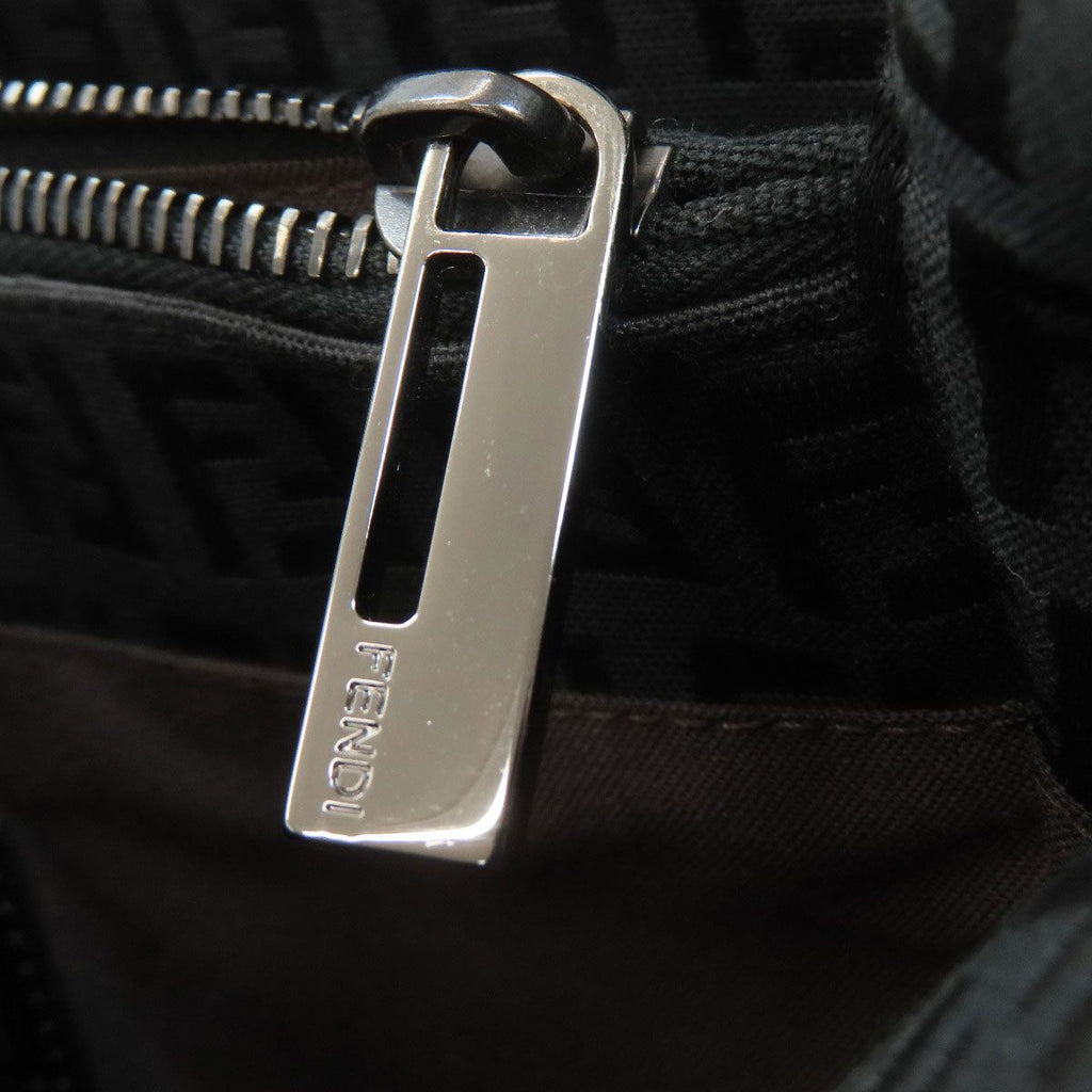 Fendi Zucchino Handbag Canvas — view 8
