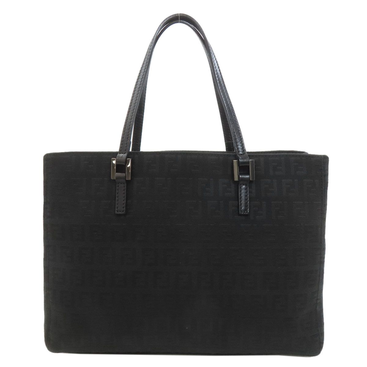 Fendi Zucchino Handbag Canvas — view 2