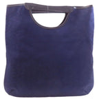 Celine C Salkey Handbag Canvas Leather — view 2