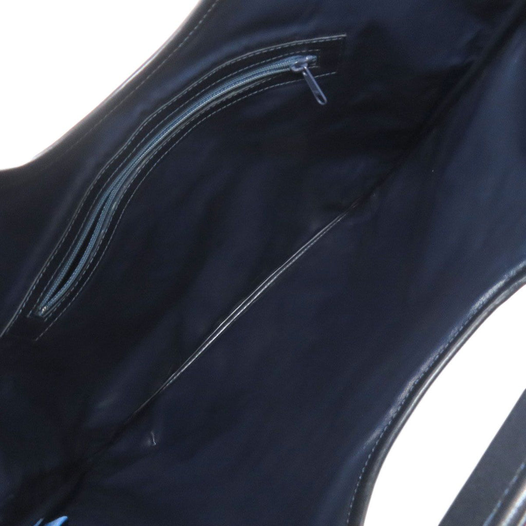 Celine C Salkey Handbag Canvas Leather — view 5