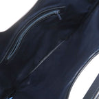 Celine C Salkey Handbag Canvas Leather — view 5