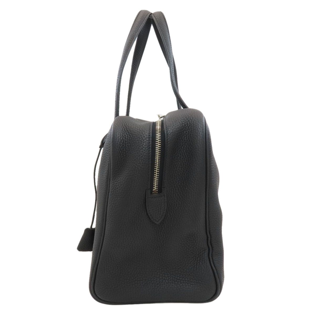 Hermes Victoria 2 Silver Tote Bag Taurillon Clemence — view 3