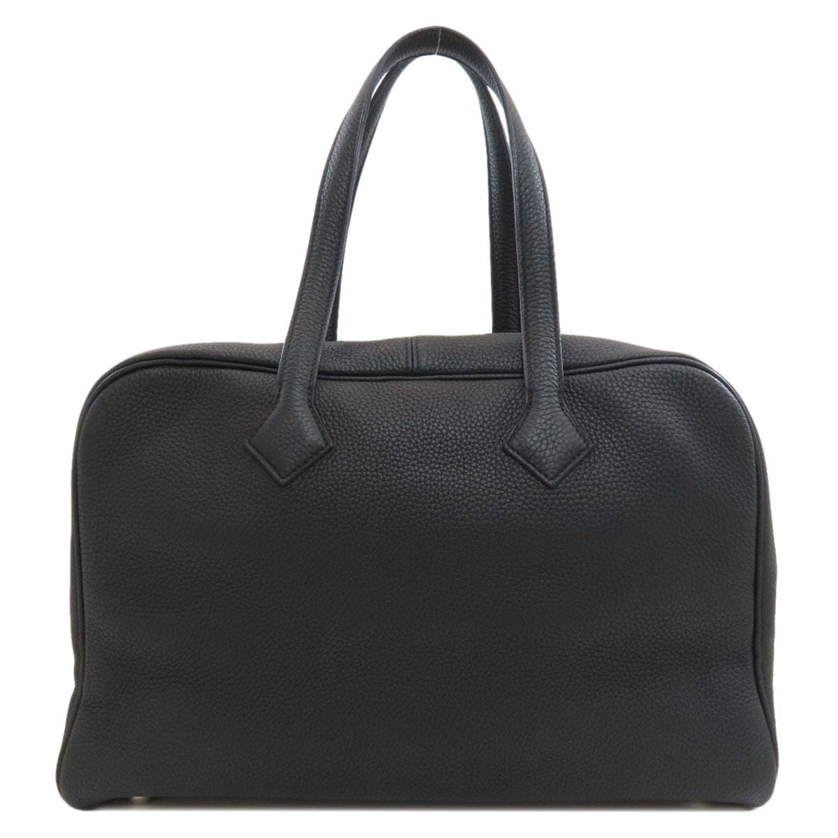 Hermes Victoria 2 Silver Tote Bag Taurillon Clemence — view 2