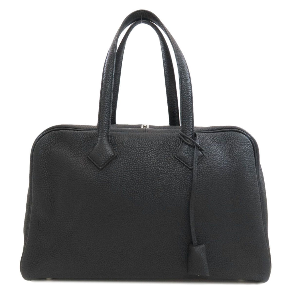 Hermes Victoria 2 Silver Tote Bag Taurillon Clemence