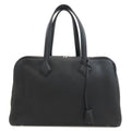Hermes Victoria 2 Silver Tote Bag Taurillon Clemence