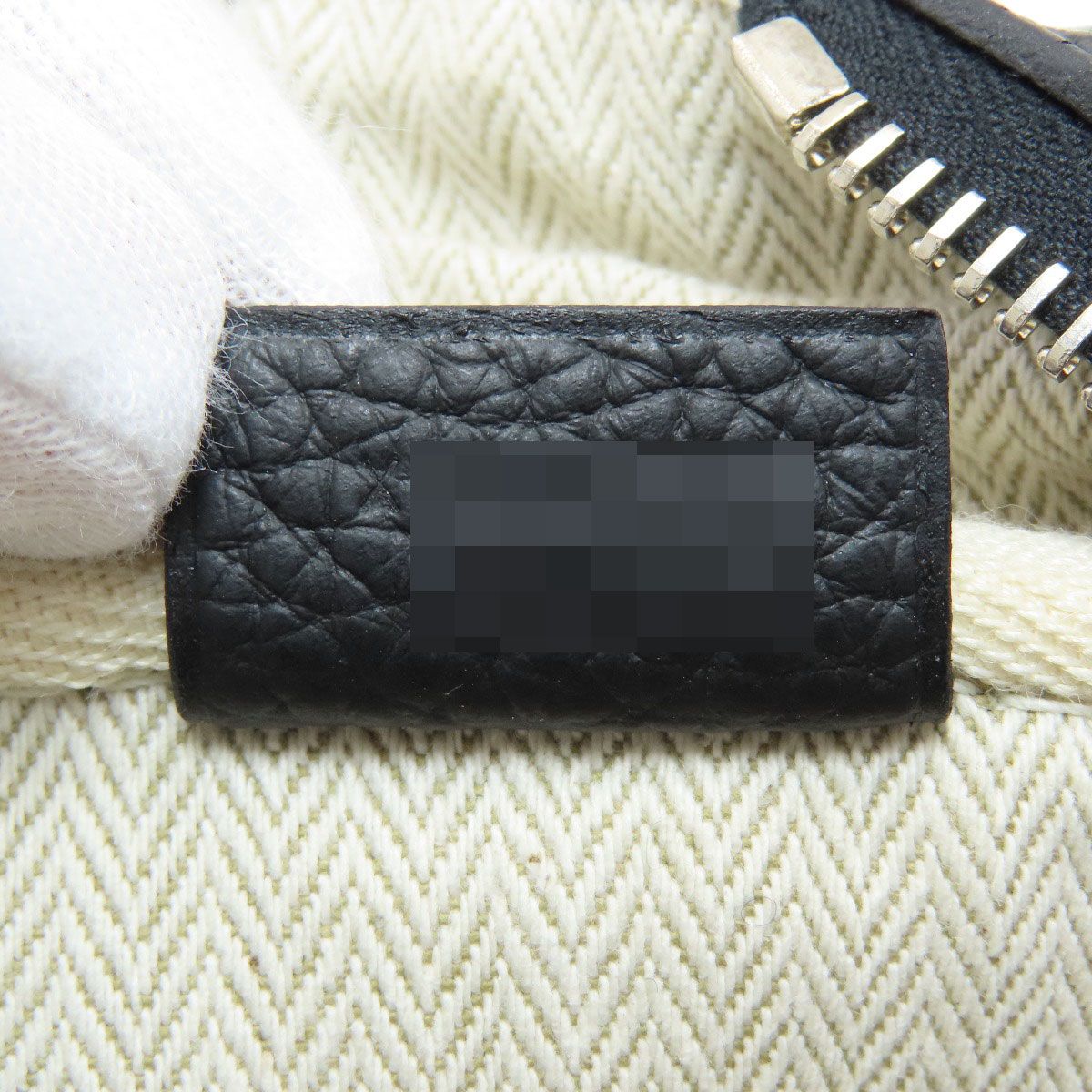 Hermes Victoria 2 Silver Tote Bag Taurillon Clemence — view 7
