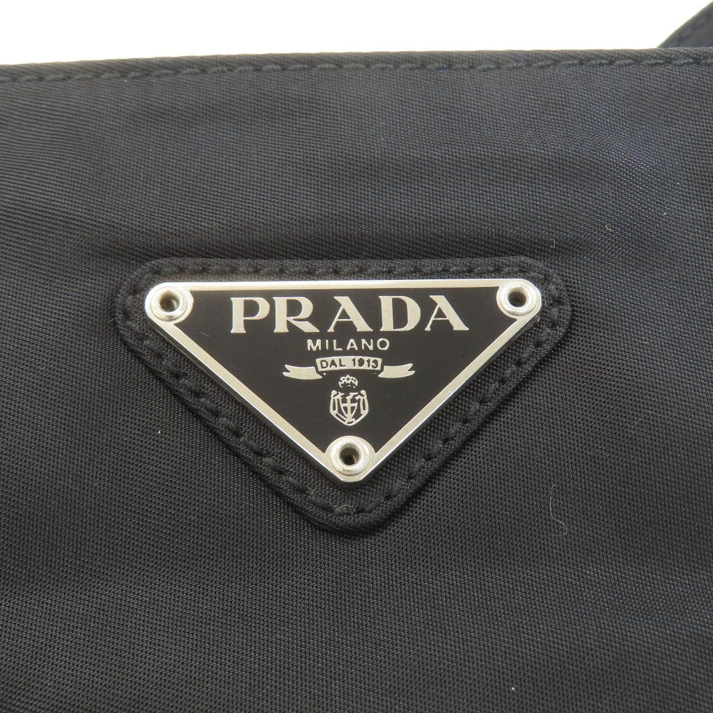 Prada Logo Tote Bag Nylon — view 8