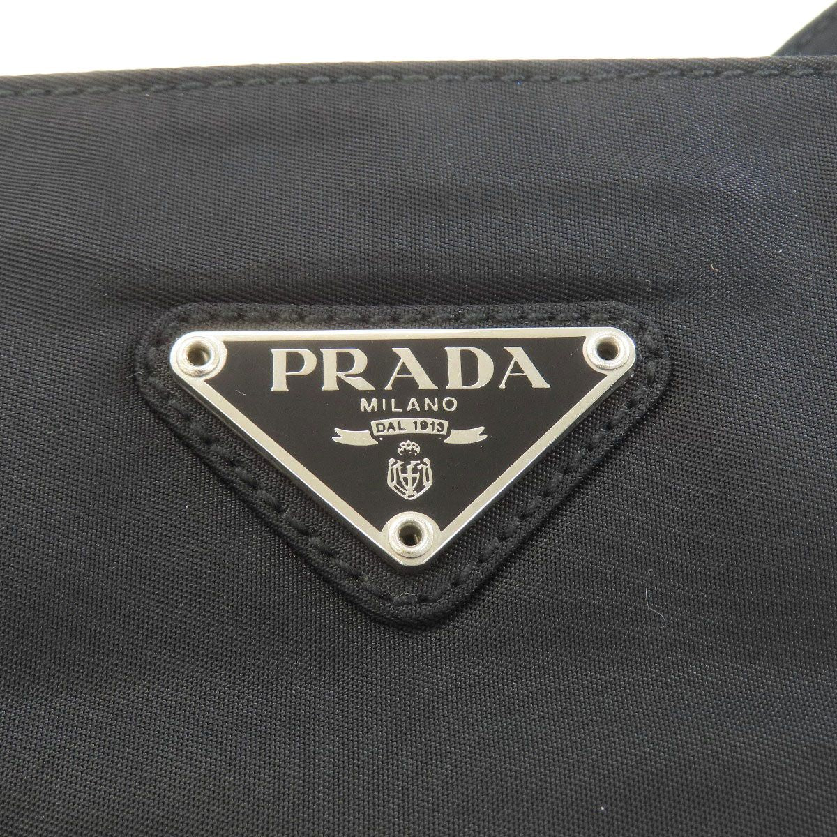 Prada Logo Tote Bag Nylon — view 8