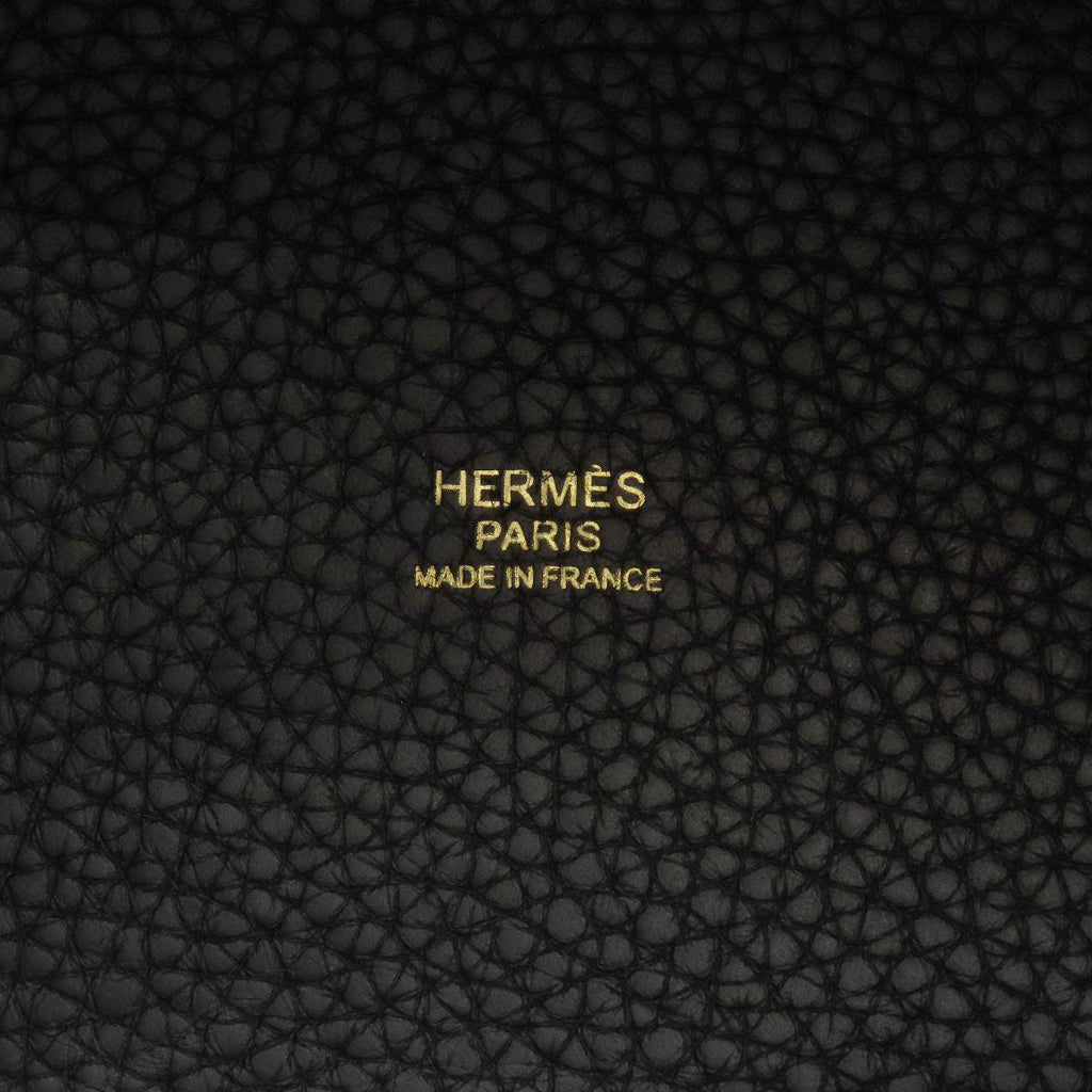 Hermes Picotin Lock MM Gold Handbag Taurillon Clemence — view 6