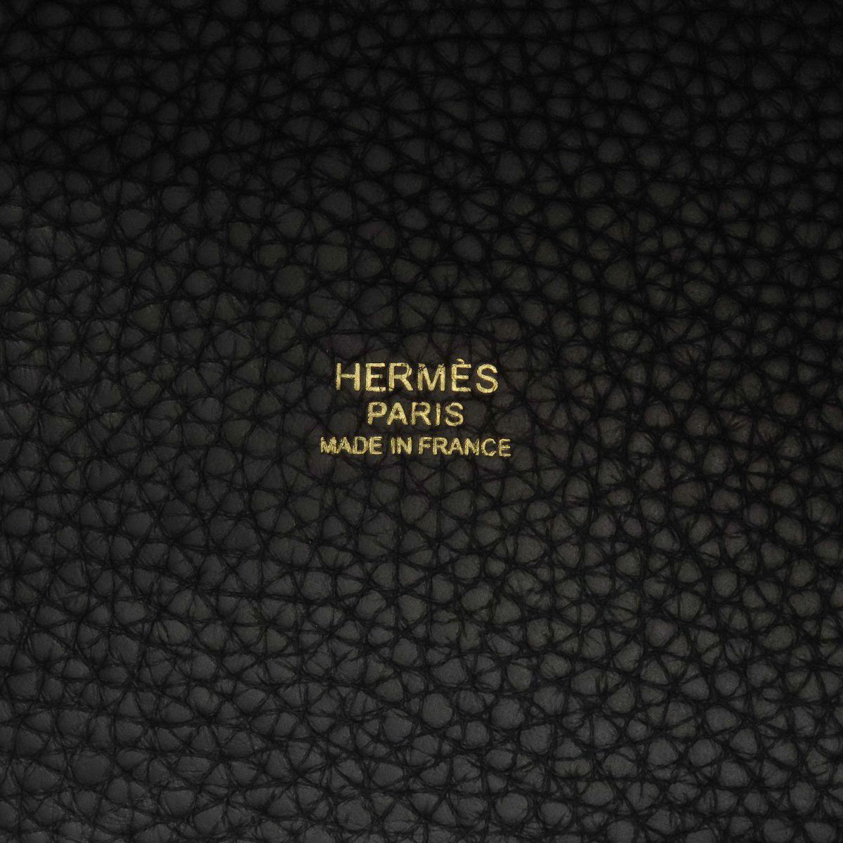Hermes Picotin Lock MM Gold Handbag Taurillon Clemence — view 6