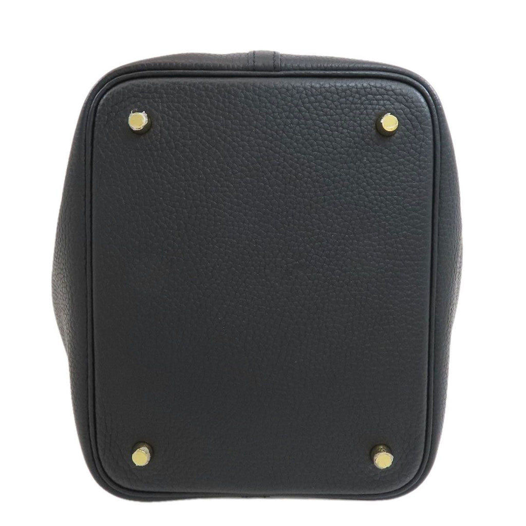 Hermes Picotin Lock MM Gold Handbag Taurillon Clemence — view 4