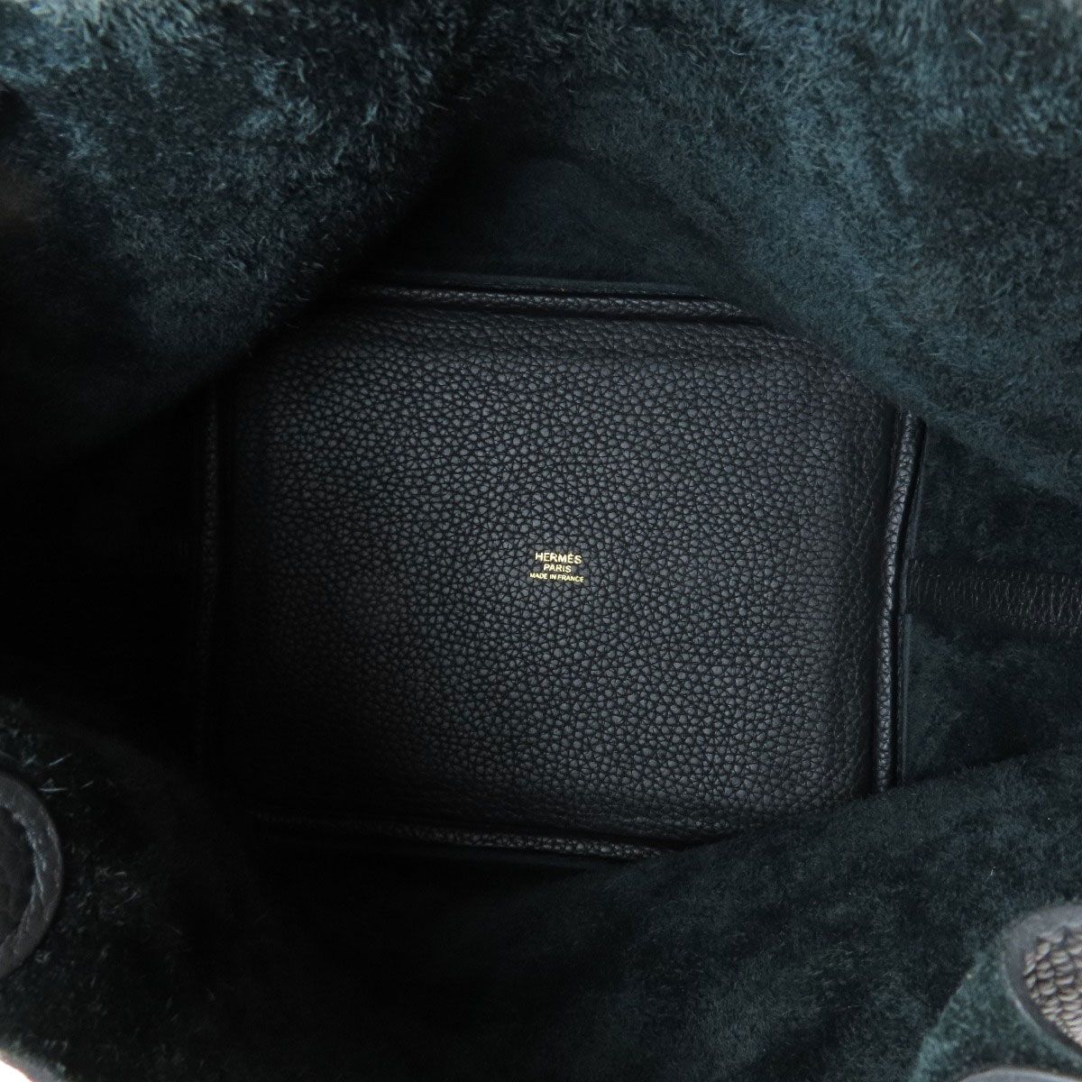 Hermes Picotin Lock MM Gold Handbag Taurillon Clemence — view 5