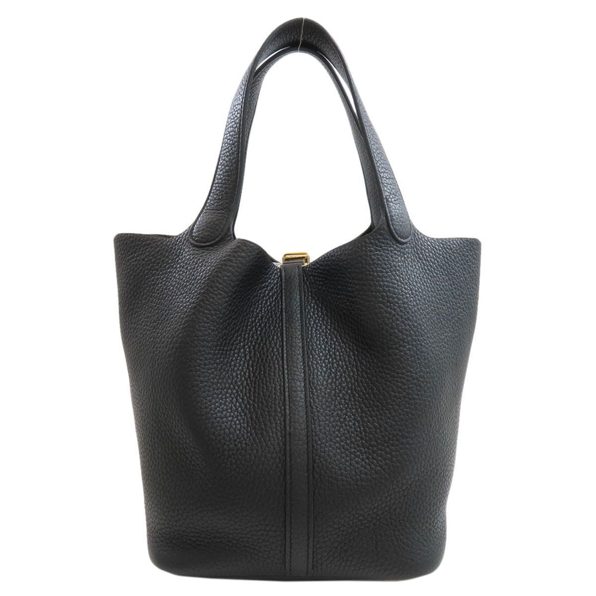 Hermes Picotin Lock MM Gold Handbag Taurillon Clemence — view 2