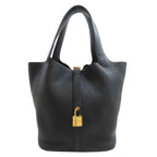 Hermes Picotin Lock MM Gold Handbag Taurillon Clemence