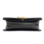Chanel Boy Chain Shoulder Gold Bag Grained Calfskin — view 4