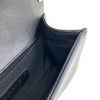 Chanel Boy Chain Shoulder Gold Bag Grained Calfskin — view 8