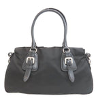 Prada Logo 2-Way Tote Bag Nylon — view 2