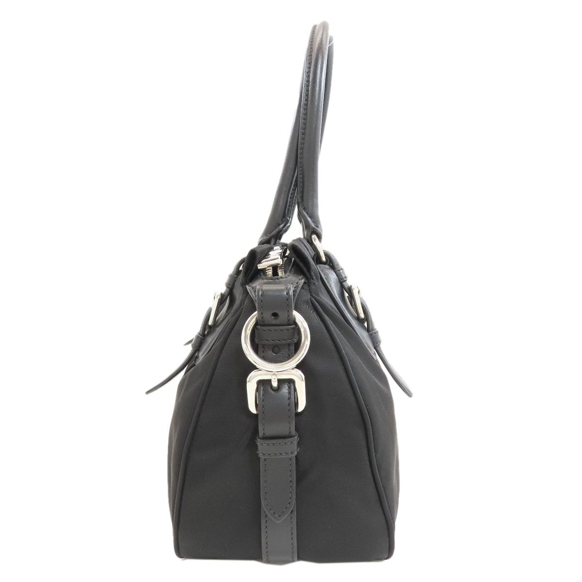 Prada Logo 2-Way Tote Bag Nylon — view 3