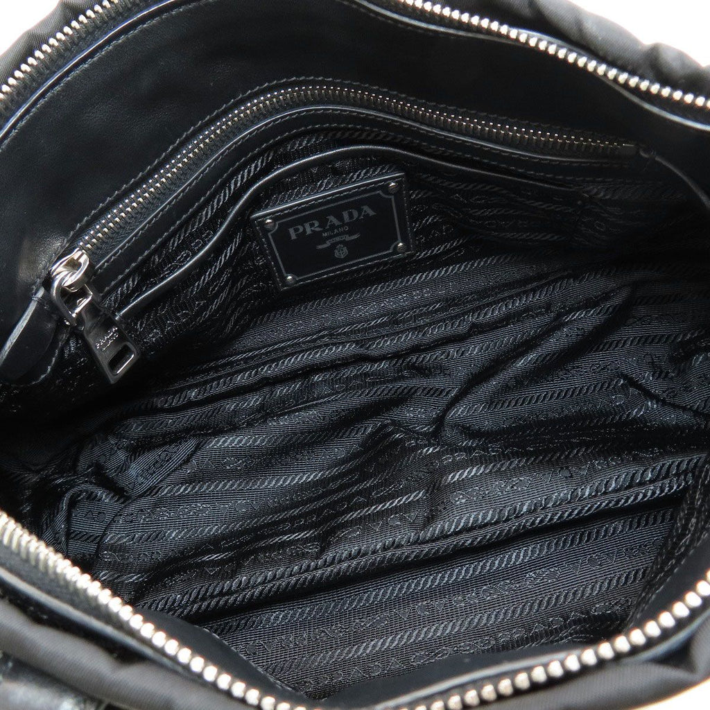 Prada Logo 2-Way Tote Bag Nylon — view 5