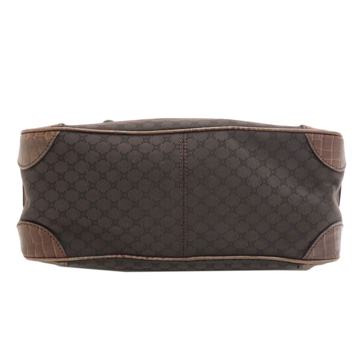 Celine Boogie Bag Macadam Handbag Canvas — view 4