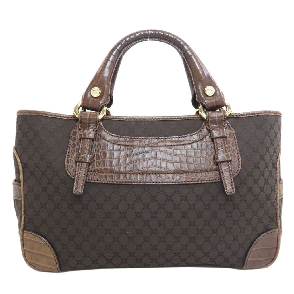 Celine Boogie Bag Macadam Handbag Canvas — view 2