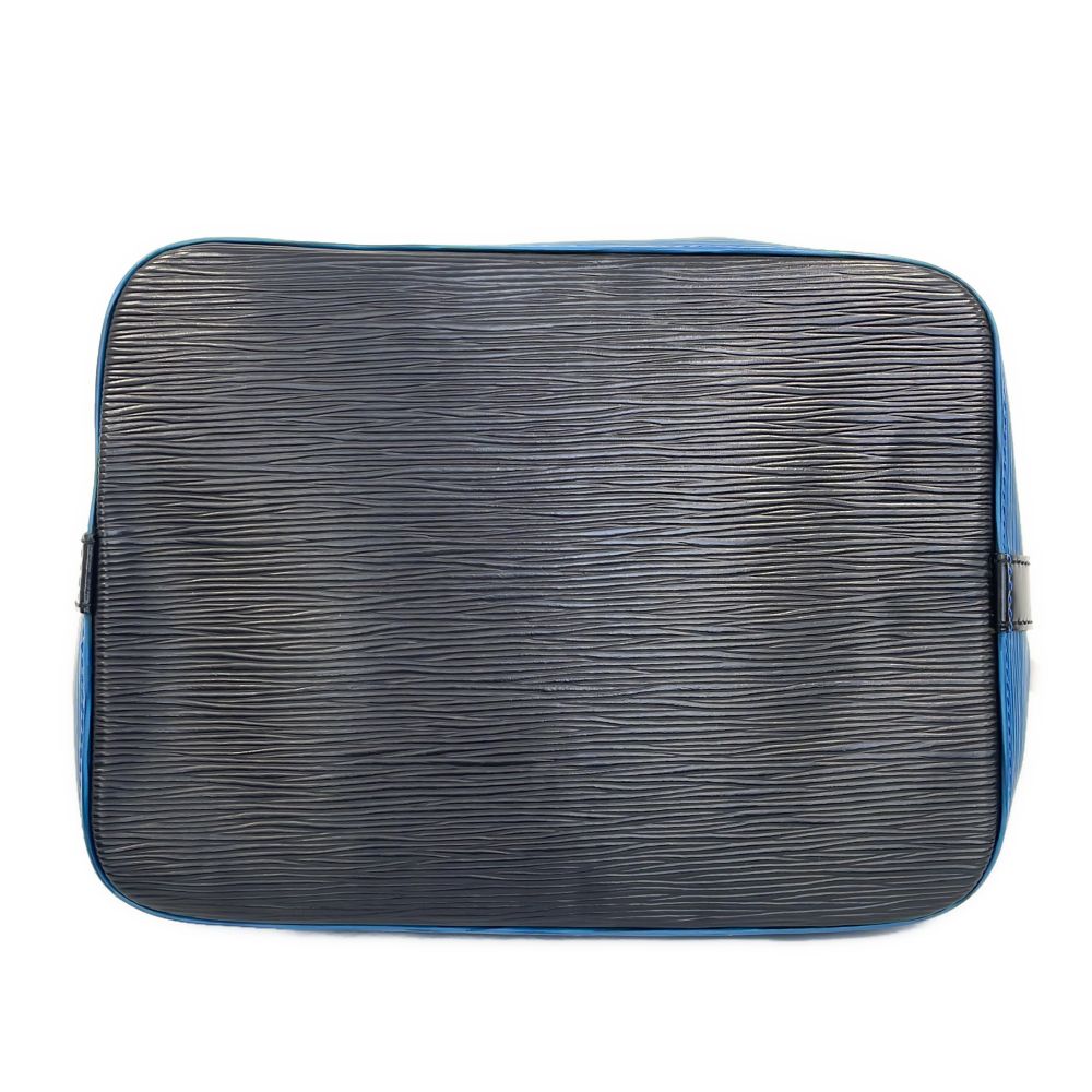 Louis Vuitton Epi Leather Petit Noe Shoulder Bag Blue Black — view 6
