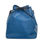 Louis Vuitton Epi Leather Petit Noe Shoulder Bag Blue Black — view 2