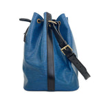 Louis Vuitton Epi Leather Petit Noe Shoulder Bag Blue Black — view 4