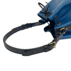 Louis Vuitton Epi Leather Petit Noe Shoulder Bag Blue Black — view 7