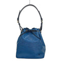 Louis Vuitton Epi Leather Petit Noe Shoulder Bag Blue Black