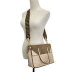 Fendi Flip Leather 3way Shoulder Bag Gray — view 3