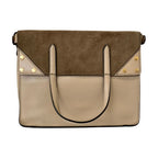 Fendi Flip Leather 3way Shoulder Bag Gray — view 5