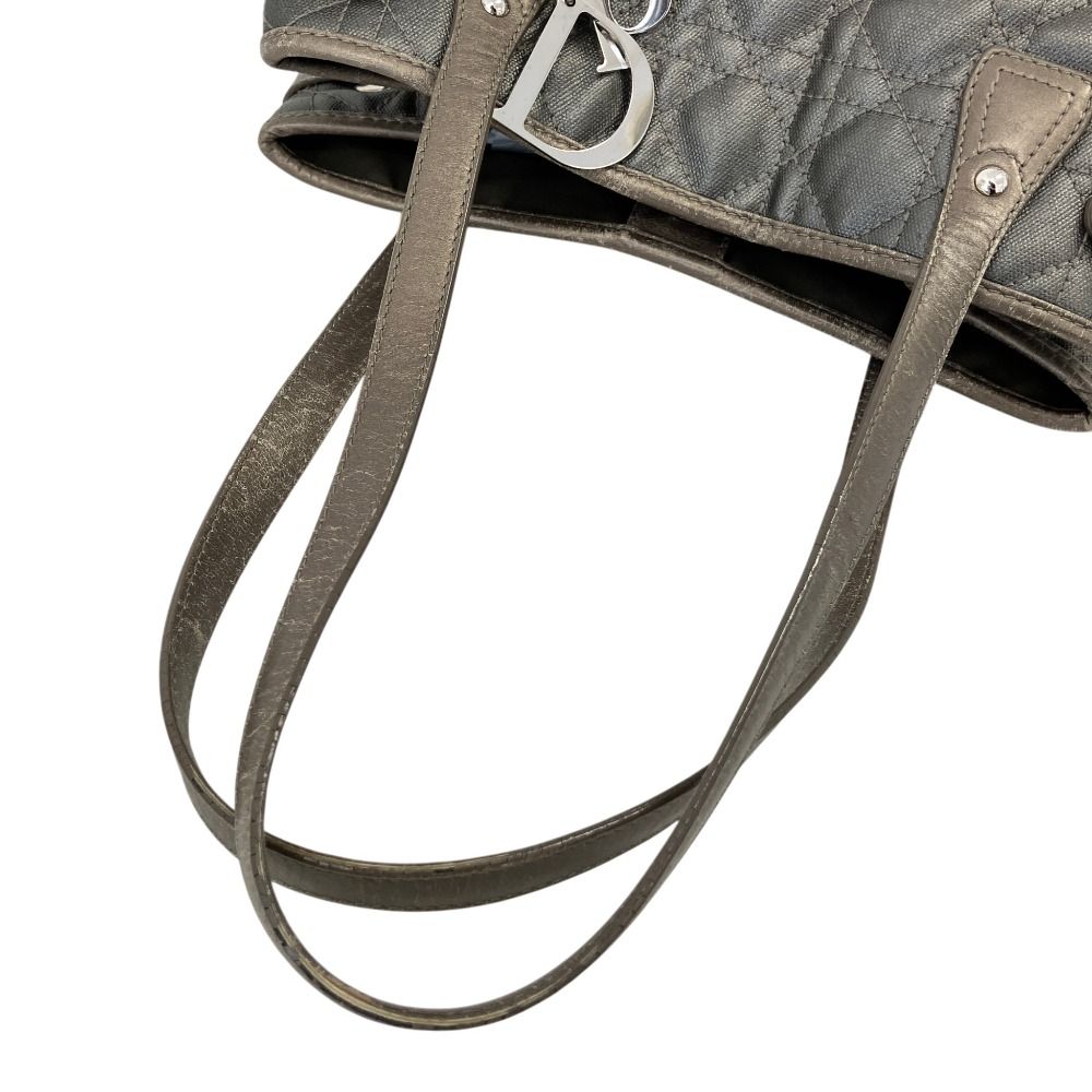Dior Panarea Cannage Tote Bag Gray — view 6