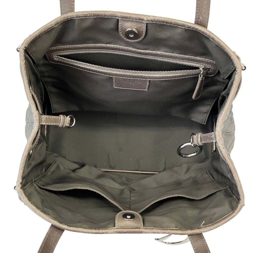 Dior Panarea Cannage Tote Bag Gray — view 5