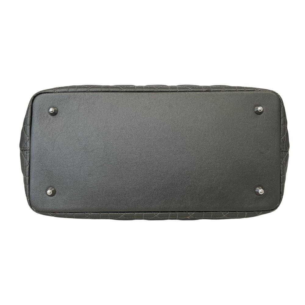 Dior Panarea Cannage Tote Bag Gray — view 4