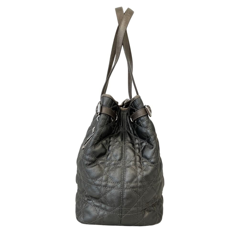 Dior Panarea Cannage Tote Bag Gray — view 2