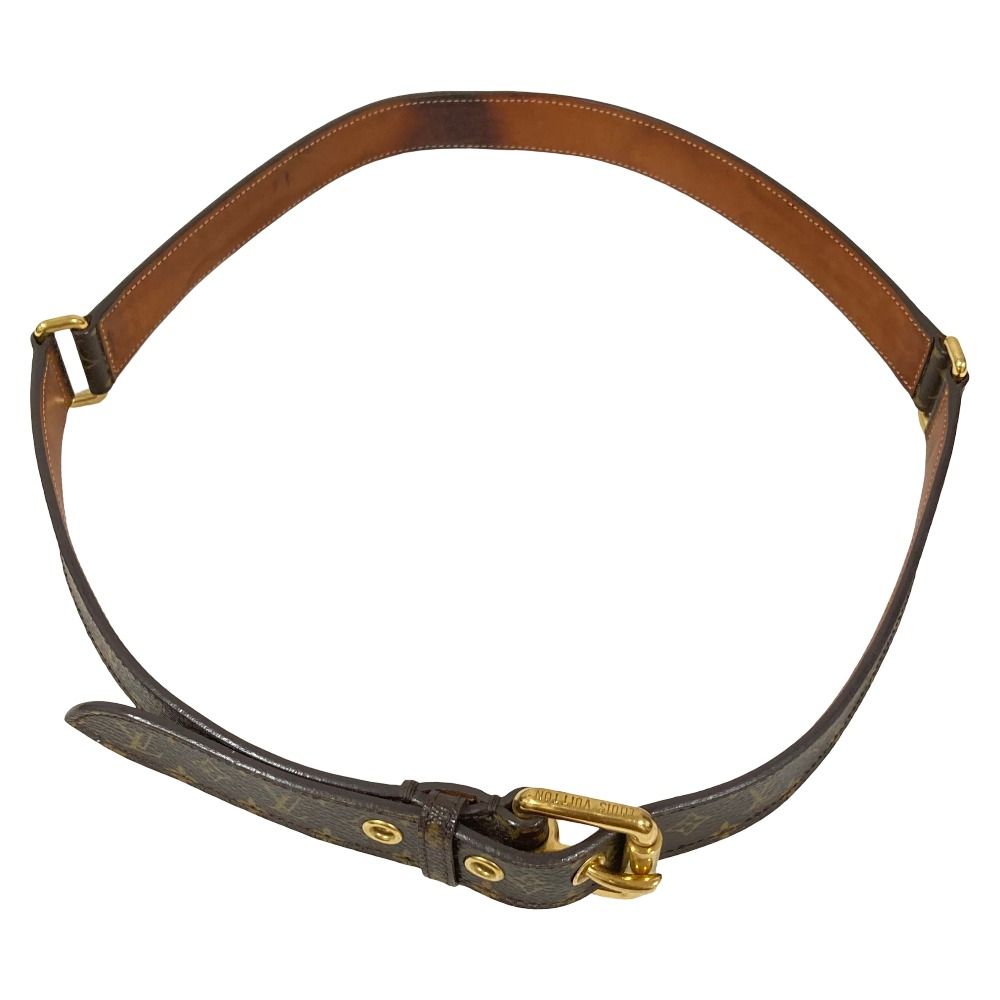 Louis Vuitton Ceinture Trio Monogram Belt 85 34 Brown — view 2