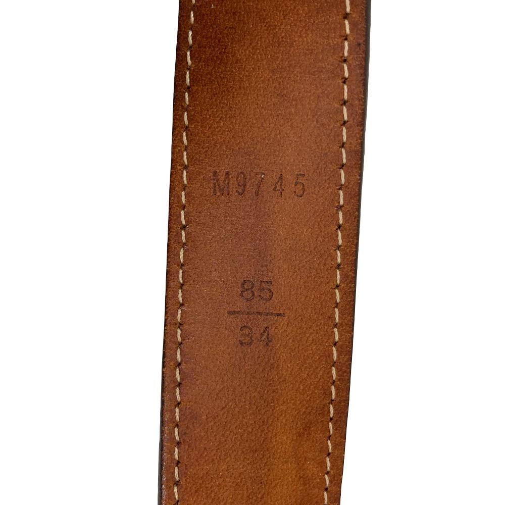 Louis Vuitton Ceinture Trio Monogram Belt 85 34 Brown — view 6