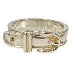 Hermes Vintage Ceinture Ring 925 to Issue Silver Second — view 2