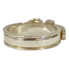 Hermes Vintage Ceinture Ring 925 to Issue Silver Second — view 4
