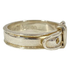 Hermes Vintage Ceinture Ring 925 to Issue Silver Second — view 6