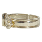 Hermes Vintage Ceinture Ring 925 to Issue Silver Second — view 3
