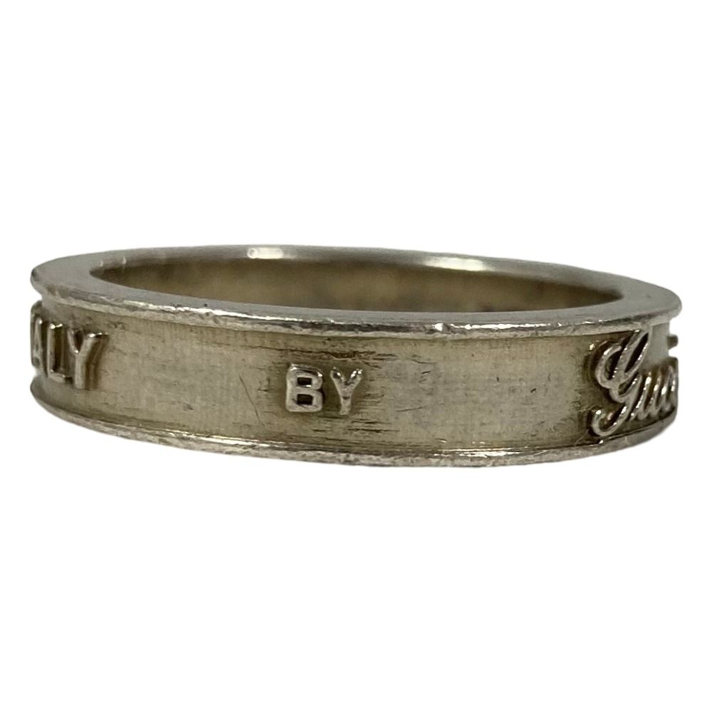 Gucci Interlocking Script Logo Ring 925 22 Silver — view 3