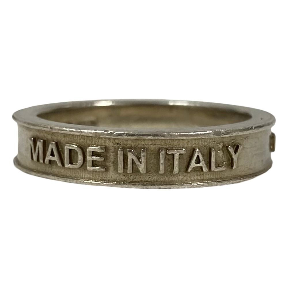 Gucci Interlocking Script Logo Ring 925 22 Silver — view 2