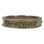 Gucci Interlocking Script Logo Ring 925 22 Silver — view 2