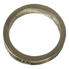 Gucci Interlocking Script Logo Ring 925 22 Silver — view 4
