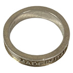 Gucci Interlocking Script Logo Ring 925 22 Silver — view 8